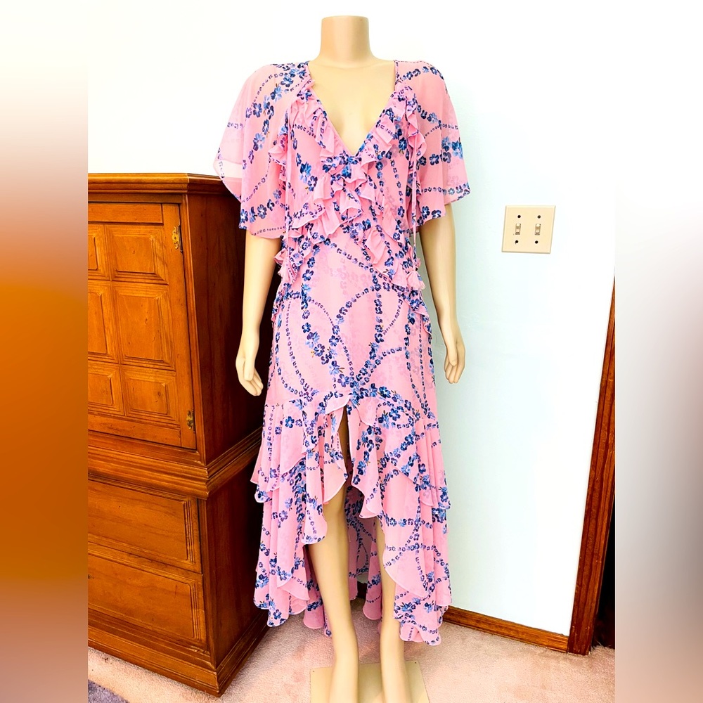 Misa Los Angeles High Low Dress